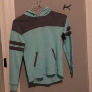 Teal girls sweatshirt hoodie